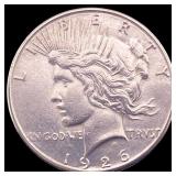 1926 Peace Silver Dollar CLOSELY UNCIRCULATED