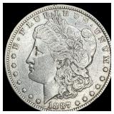 1887 Silver Morgan Dollar CHOICE AU