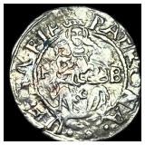 1540-1590 Hungary Madonna&Child Silver Denar CLOSE
