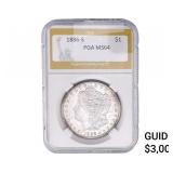 1886-S Morgan Silver Dollar PGA MS64