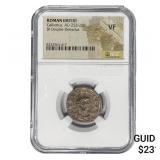 Roman Gallienus, AD 253-268 BI Dbl-Denarius NGC