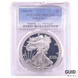2006 Silver Eagle PCGS PR70 DCAM