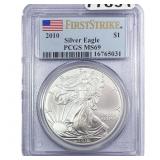 2010 Silver Eagle PCGS MS69
