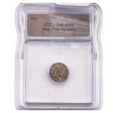 Mahi Pala Dynasty Copper Jital ICG Genuine