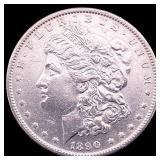 1890-S Silver Morgan Dollar CLOSELY UNCIRCULATED