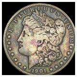 1901-S Silver Morgan Dollar NEARLY UNCIRCULATED
