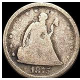 1875-S Silver Twenty Cent Piece NICELY  CIRCULATE