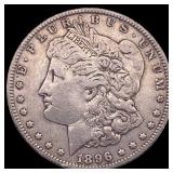 1896-O Silver Morgan Dollar ABOUT UNCIRCULATED