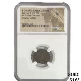 Romano-Gallic Tetricus II, AD 274 BI Double-Denar