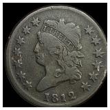 1812 Classic Head Large Cent HIGH GRADE