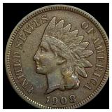 1908-S Indian Head Cent CLOSELY UNCIRCULATED