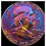 1962 Franklin Silver Half Dollar UNCIRCULATED