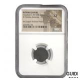 Roman Claudius II, AD 268-270 BI DBL Denarius NGC