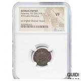Roman Salonina, AD 254-268 BI Double-Denarius NGC