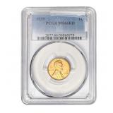 1939 Wheat Cent PCGS MS66 RD