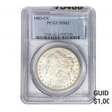 1883-CC Morgan Silver Dollar PCGS MS62