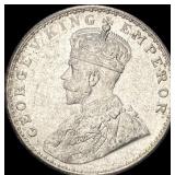 1919 British-India SIlver Rupee UNCIRCULATED