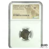 Romano-Gallic Tetricus I, AD271-274 BI Double-Den