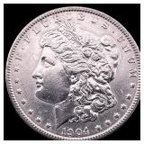 1904 Morgan Silver Dollar CLOSELY UNCIRCULATED