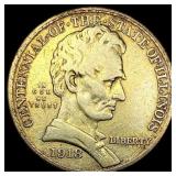 1918 Silver Illinois Half Dollar NICELY  CIRCULAT