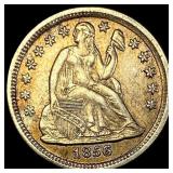 1856 Seated Liberty Dime CHOICE AU
