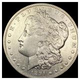 1891-O Silver Morgan Dollar CLOSELY UNCIRCULATED
