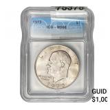 1973 Eisenhower Dollar ICG MS66