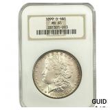 1899-O Morgan Silver Dollar NGC MS65