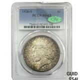 1926-S CAC Silver Peace Dollar PCGS MS63