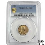 1926 Wheat Cent PCGS MS64 RD