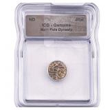 Mahi Pala Dynasty Copper Jital ICG Genuine