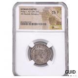 Roman Philip I 244-249 AD Silver Dbl-Denarius Ch