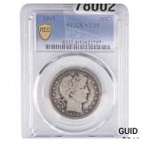 1915 Barber Half Dollar PCGS V08