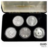 [5 Coins] 2018 National Treasure 1 oz Silver Coin