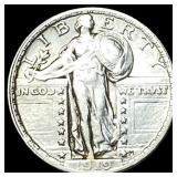 1917 Type 1 Standing Liberty Quarter CLOSELY UNCIR