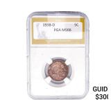 1938-D Buffalo Nickel PGA MS66