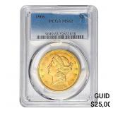 1906 $20 Gold Double Eagle PCGS MS63