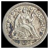 1857-O Silver Half Dime CLOSELY UNCIRCULATED