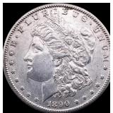 1890-S Silver Morgan Dollar UNCIRCULATED