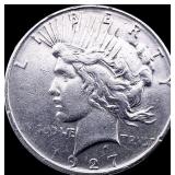 1927 Peace Silver Dollar CLOSELY UNCIRCULATED