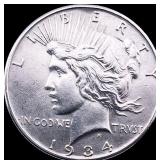1934 Peace Silver Dollar CLOSELY UNCIRCULATED
