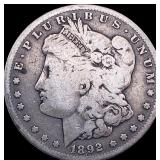 1892 Silver Morgan Dollar NICELY CIRCULATED