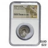 Roman Philip I, AD 244-249 Silver Double-Denarius