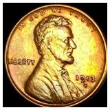 1913-S Lincoln Wheat Cent LIGHTLY CIRCULATED