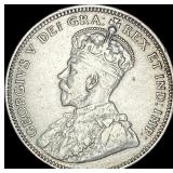 1912 Newfoundland Silver 20 Cents CHOICE AU