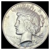 1925 Peace Silver Dollar CHOICE AU