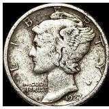 1927-S Silver Mercury Dime ABOUT UNCIRCULATED