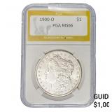 1900-O Morgan Silver Dollar PGA MS66