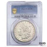1894-O Morgan Silver Dollar PCGS AU50