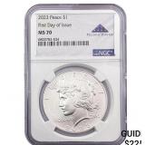 2023 Silver Peace Dollar NGC MS70